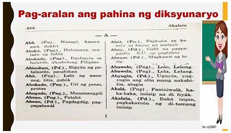 Filipino Grade 4 Aralin1 Kahulugan ng Salita sa Pamamagitan ng Pormal