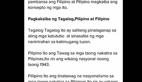 Ano Ang Tagalog Ng North