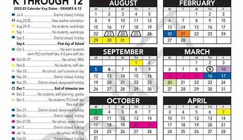 AnokaHennepin School Calendar Holidays 20222023