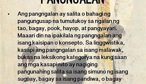 Ano ang Pangngalan: Mga Uri at Halimbawa — The Filipino Homeschooler