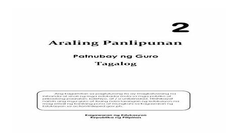 (PDF) ,O~ · a. mapataas ang antas ng pakikisangkot at komitment ng mga