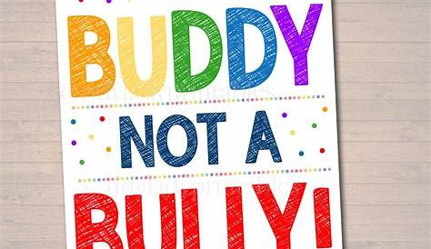 Free Anti-Bullying Posters for Schools