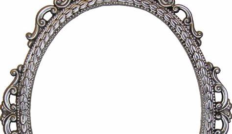 Frames : Classics Series 19 Antique Silver 8x10 Oval Frame