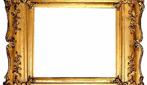 Gold Antique Frame PNG Transparent Picture | PNG Mart