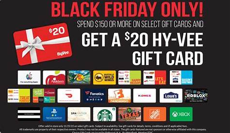 Any Black Friday Deals On Gift Cards Shop Now! You'll Find Our Best