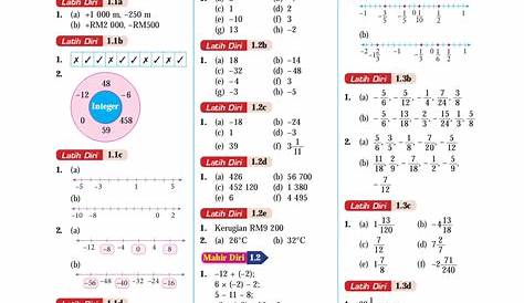 Buku Teks Matematik Tingkatan 1 Kssm Pdf
