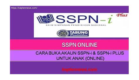 Cara Buka Akaun SSPN Online untuk Simpanan Anak - Pesan by Qoala