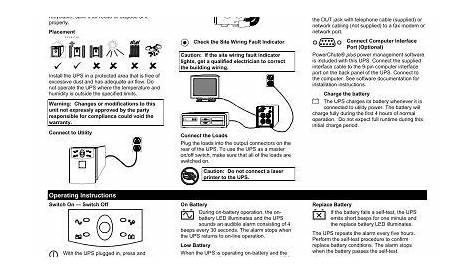 Apc Smart Ups Manual