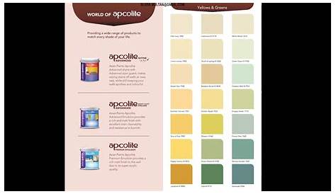 Apcolite Emulsions Shade Card - Downloadable PDF for FREE