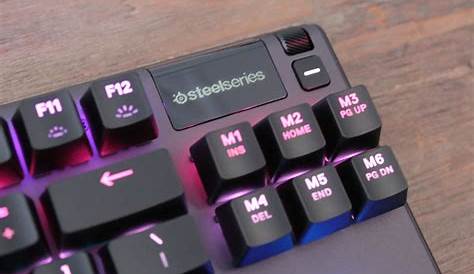 SteelSeries Apex 7 TKL Compact Mechanical Gaming Keyboard – OLED Smart