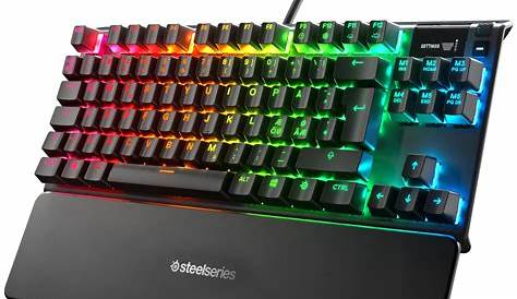 SteelSeries Apex 7 Red TKL gaming tastatur | Elgiganten