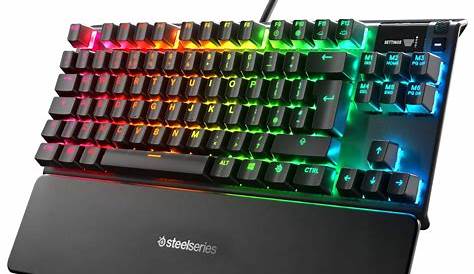 SteelSeries Apex Pro TKL Mechanical Gaming Keyboard, Adjustable