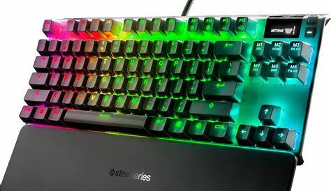 SteelSeries Apex Pro TKL Tenkeyless Mechanical Gaming Keyboard