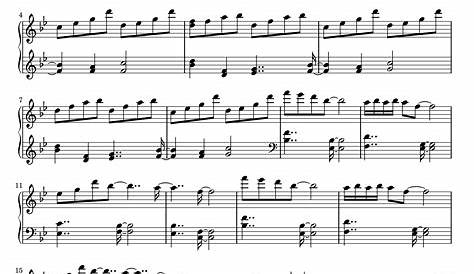 Aphex Twin Alberto Balsam trial sheet music for Piano download free in