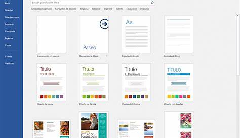 Crear Una Plantilla Word 542