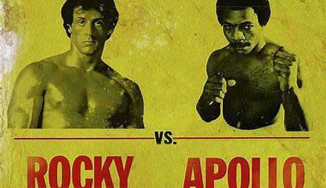 ROCKY BALBOA VS Apollo Creed Bicentennial Superfight Poster/Print