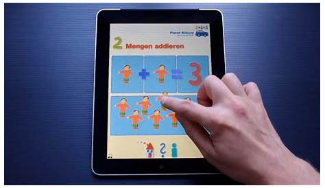 iPad Lernspiel für Kinder: "Rechnen lernen" - addieren und subtrahieren