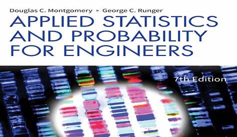 Applied Statistics And Probability For Engineers 7Th Edition Pdf