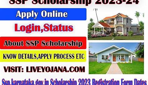 SSP Scholarship Portal - Direct Link Apply Online, Registration & Login