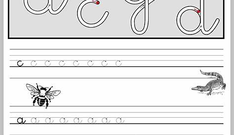 Comment Apprendre A Ecrire Les Lettres De L Alphabet à Apprendre A