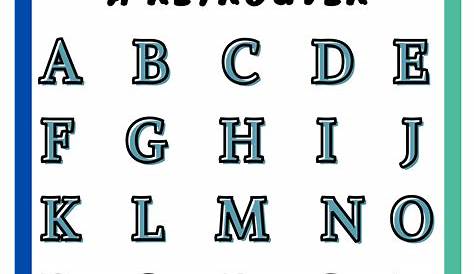 2 jeux pour apprendre les lettres de l'alphabet en maternelle