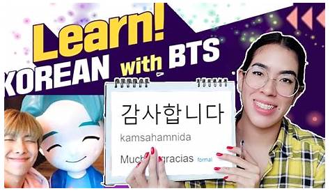 ¡Ya no hay excusa! BTS dará clases de coreano con una app | KpopLat