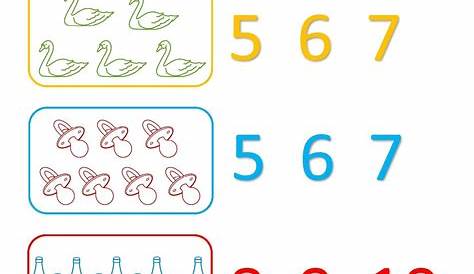 Aprender a contar: Numbers Preschool, Math Activities Preschool