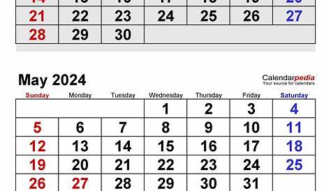 May June Printable Calendar