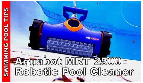 Aquabot MRT 2500 Robotic Pool Cleaner - Fillters down to 2 microns, 2
