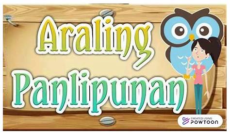 Banghay Aralin Sa Araling Panlipunan 4