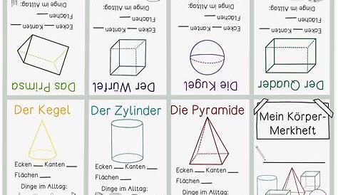 Grundschule Unterrichtsmaterial Mathematik Geometrie