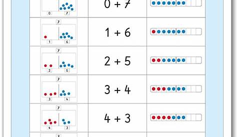 Übungsheft - Zahlen zerlegen – Unterrichtsmaterial im Fach Mathematik