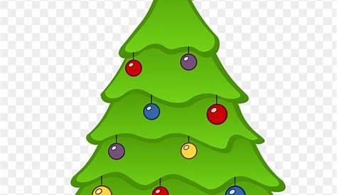 Christmas Tree Clipart with Decoration PNG Image - PurePNG | Free