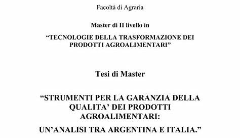 Tesi finale master in coordinamento professioni sanitarie - Management