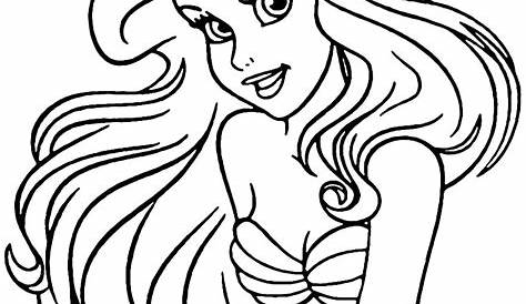 Desenhos Para Colorir Ariel