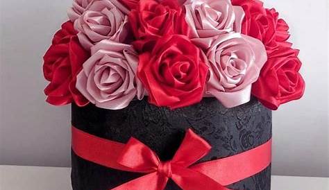 Box de 36 rosas eternas | Arreglos florales diy, Manualidades, Regalos