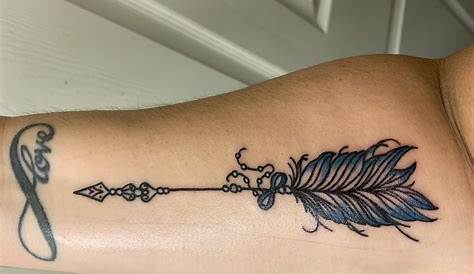 Tattoo feather wrist arrow tat 31+ New ideas | Feather tattoos, Feather