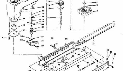 Arrow T50 Stapler Parts Diagram