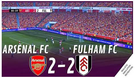 Arsenal Vs Fulham Results - Meyasity