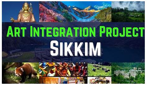 Art Integration Project On Sikkim | Sikkim Project | CBSE | Art