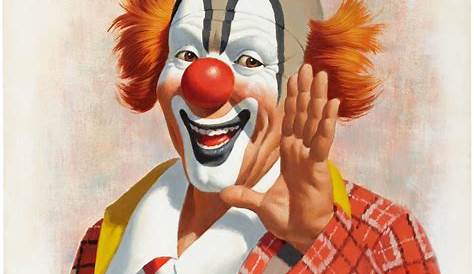 clown paintings and art prints