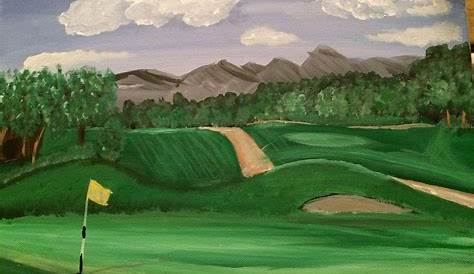 Jim Grady | Golf painting, Sports painting, Golf artwork