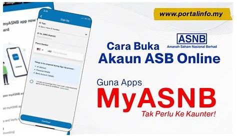 Cara Buka Akaun ASB Secara Online. Lagi Mudah & Cepat!