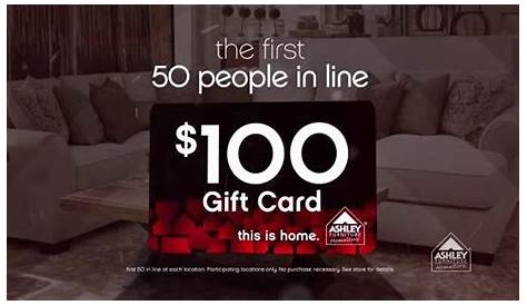 Ashley Furniture Black Friday Gift Card Homestore 2023 Ad & Cyber Monday Deals