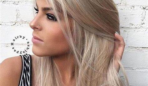 Ashy Winter Blonde Hair