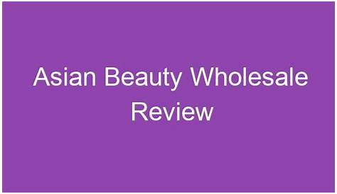 Asian Beauty Wholesale Reviews Fashion Skin Care