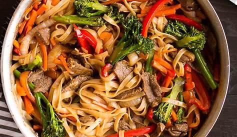 Asian Beef Noodle Stir Fry Recipe Chinese With Depo Co