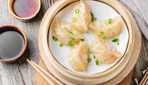 Asian Food Shrimp Dumplings Dimsum Dumpling Har Gow China Sichuan