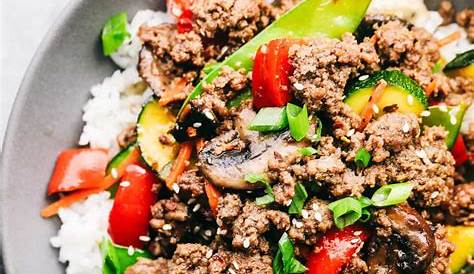 Asian Meals Made With Ground Beef Easy To Make Mongolian Noodles Is