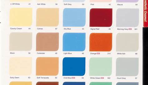 Asian Paints Colour Chart Pdf : Orange Vision Wall Painting Colour 2200